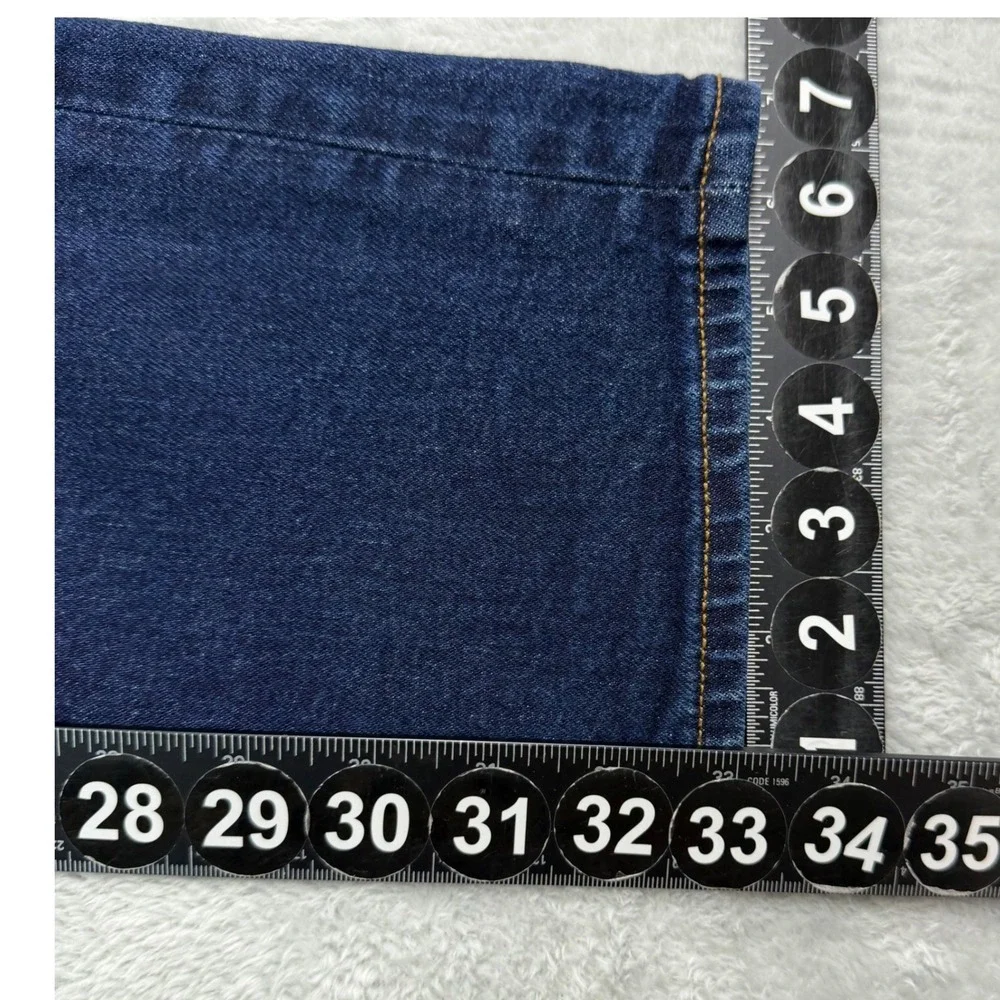 J.Crew 484 Stretch Jeans Mens Measures 31X33 Tag 31x34 Blue Extra Slim Fit‎
